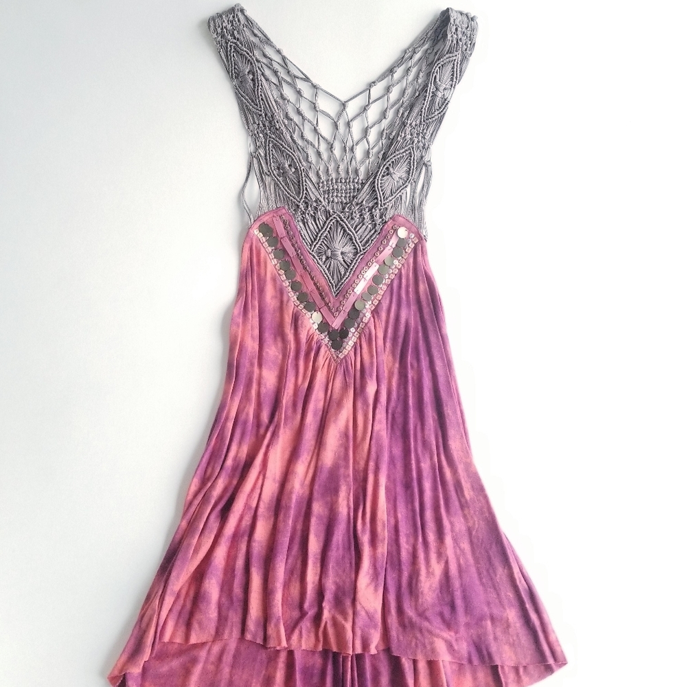 ☮ Free People Boho Tank Top